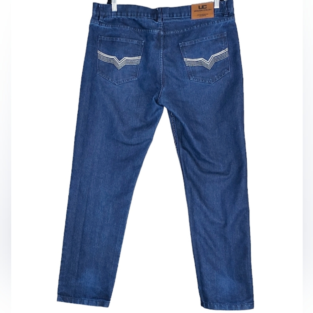 Urban Color Authentic Jeans Men's Size W 40 x L 32 Dark Blue